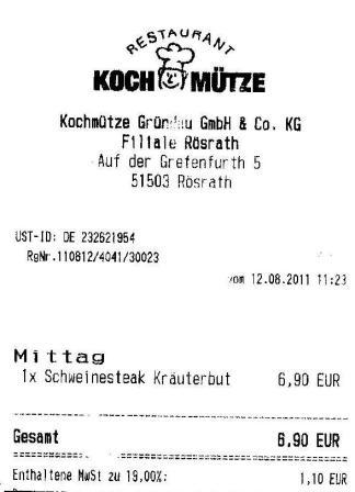 emne Hffner Kochmtze Restaurant